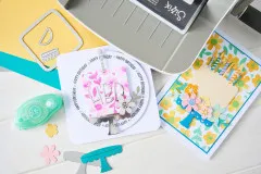 Thinlits Die with Stencil by Catherine Pooler - Let's Eat Cake!