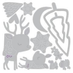Thinlits Die - Hello Deer