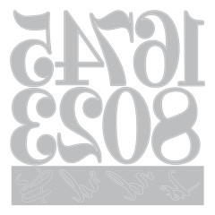 Thinlits Die - Grand Numbers