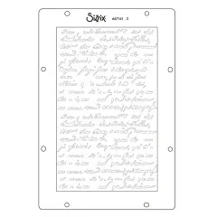 Sizzix - Layered Stencil by Vicki Boutin - Words and Numbers
