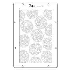 Sizzix - Layered Stencil by Vicki Boutin - Stitched Florals