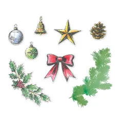Framelits Die Set with Stamps by 49 and Market - Build a Wreath