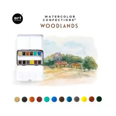 Prima Confections Watercolor Pans - Woodlands
