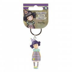 Gorjuss Moulded Keyring - Pierrot