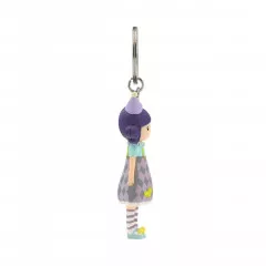 Gorjuss Moulded Keyring - Pierrot