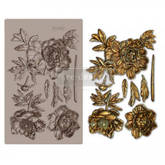 Prima Re-Design Mould - Wilderness Rose