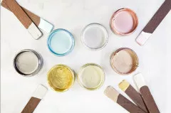 Re-Design Metallic Sheen Acrylic Paint - Fluid Mercury