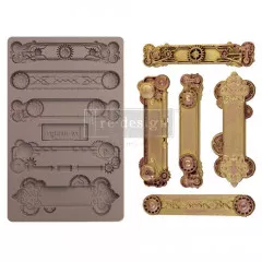 Prima Re-Design Mould - Steampunk Plates