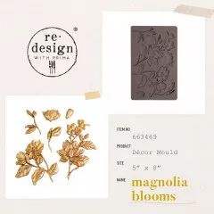 Decor Mould - Magnolia Blooms