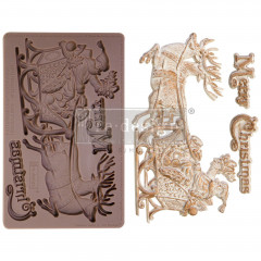 Decor Mould - Santas Sleigh