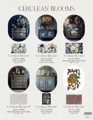 Decor Mould - Cerulean Blooms