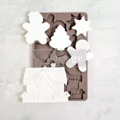 Decor Mould - Festive Gingerbread Treats