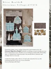 Decor Mould - Christmas Village