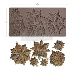 Decor Mould - Frosted Snowflake Wonders