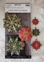 Decor Mould - Frosted Snowflake Wonders