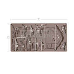 Decor Mould - Holy Night Nativity