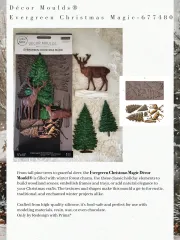 Decor Mould - Evergreen Christmas Magic