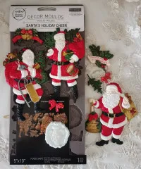 Decor Mould - Santa's Holiday Cheer