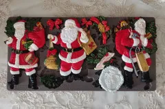 Decor Mould - Santa's Holiday Cheer
