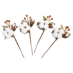 Twinkle & Treats - Flowers - Snowy Cotton