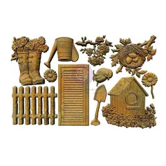 Decor Moulds - Among the Wildflowers - Spring Tales