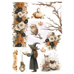 Made of Magic by The 3 Girls Tale - A4 Transfers / Rub-Ons - Autumn Magic