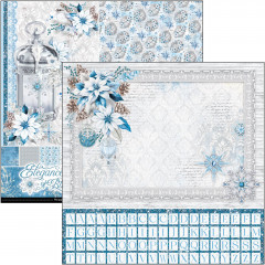 Elegance of Blue - 12x12 Patterns Pad