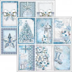 Elegance of Blue - 12x12 Patterns Pad