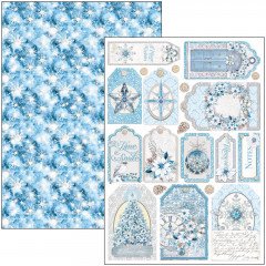 Elegance of Blue - A4 Creative Pad