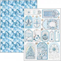 Elegance of Blue - A4 Creative Pad