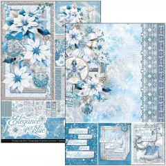 Elegance of Blue - A4 Creative Pad