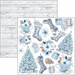 Elegance of Blue - 6x6 Fussy Cut Pad