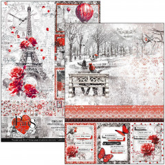 Paris Je taime - A4 Creative Pad