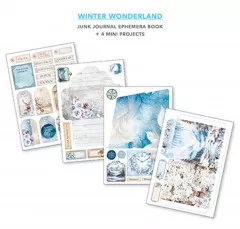 Winter Wonderland - A4 Junk Journal Ephemera Book