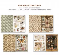 Cabinet of Curiosities - A4 Junk Journal Ephemera Book