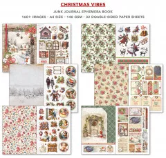 Christmas Vibes - A4 Junk Journal Ephemera Book