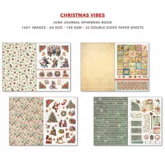 Christmas Vibes - A4 Junk Journal Ephemera Book