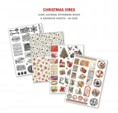 Christmas Vibes - A4 Junk Journal Ephemera Book