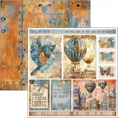 Esprit de Voyage - 12x12 Patterns Pad