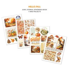 Hello Fall - A4 Junk Journal Ephemera Book