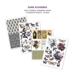 Dark Academia - A4 Junk Journal Ephemera Book