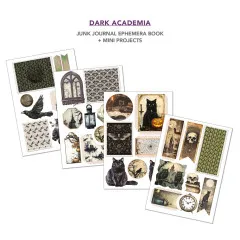 Dark Academia - A4 Junk Journal Ephemera Book