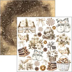 Winter Season - 6x6 Fussy Cut Pad