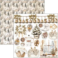 Winter Season - 6x6 Fussy Cut Pad