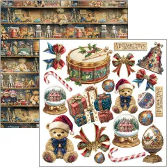 Toy Shop - 6x6 Fussy Cut Pad