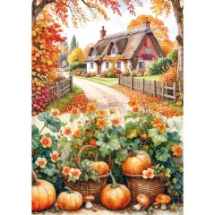 Hello Fall - A5 Rice Paper Mix