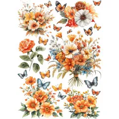 Hello Fall - A5 Rice Paper Mix