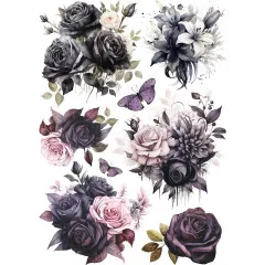 Dark Academia - A5 Rice Paper Mix