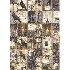 Dark Academia - A5 Rice Paper Mix