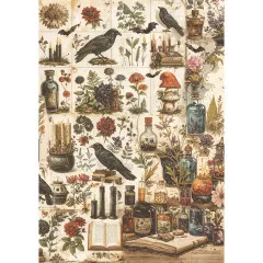 Dark Academia - A5 Rice Paper Mix